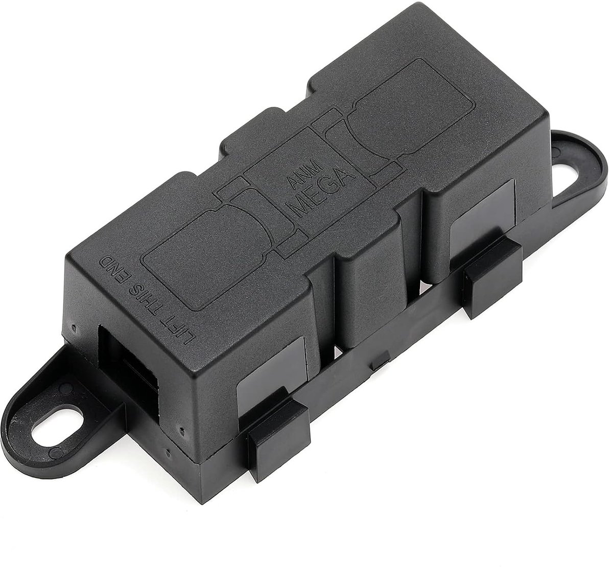 VEXUNGA Mega Auto Fuse Holder ANM for Mega Screw Fuses, 500 A, 72 V DC, PVC, 125 x 42 x 41 mm - ShopVlot