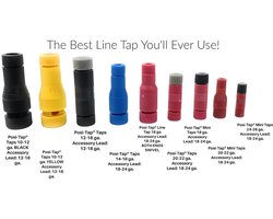 Posi-Tap Wasserhähne 20-22 GA Mini 6 Stück Posi Taps The best line tap you will ever use! (Choose your size and - ShopVlot