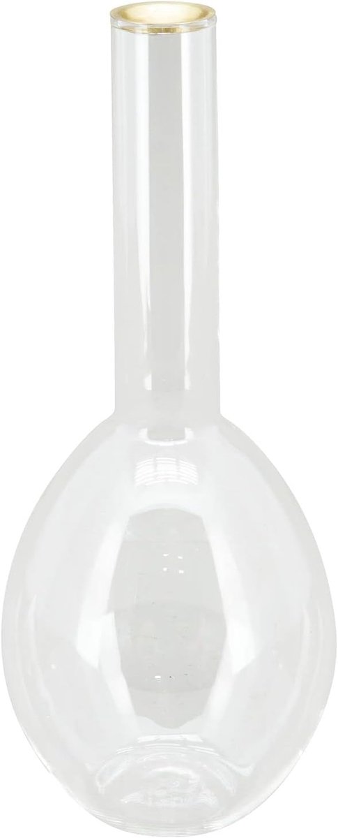 Vase Verrerie - clear - glass - 12x12x30cm - ShopVlot