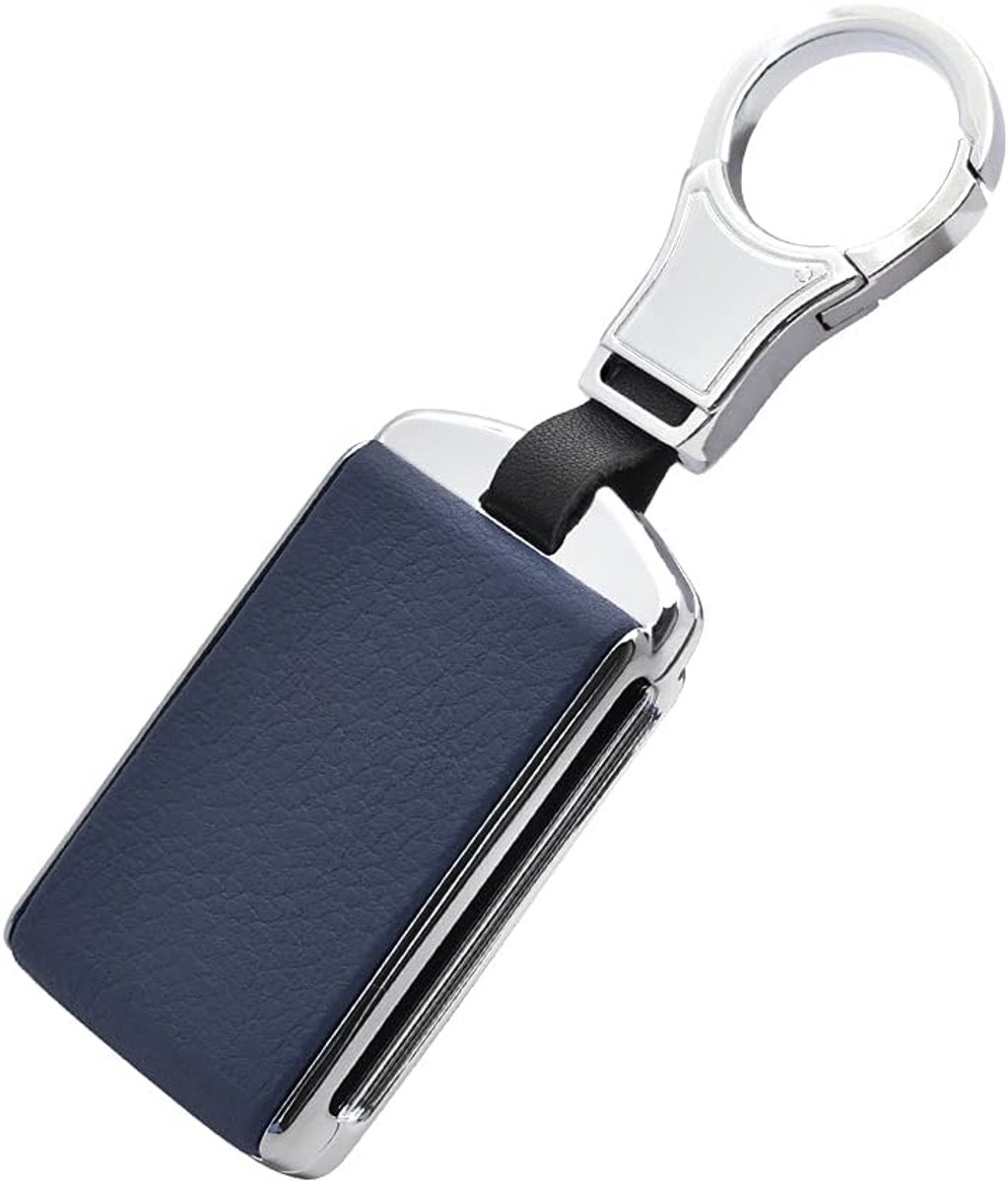 Keyless go Car Key Case Compatible with XC40 XC60 XC90 V60 Polestar 2 V40 V50 V70 V90 S40 S60 S80 S90 Car Key Chain - ShopVlot