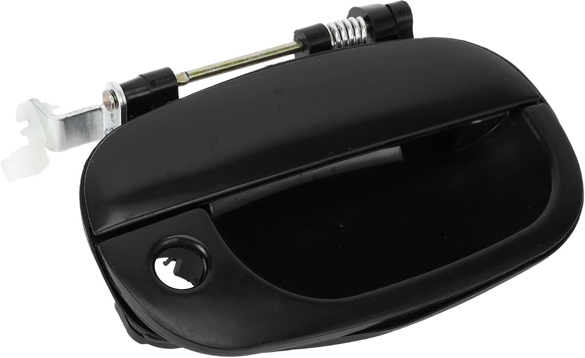 Car Exterior Door Handles Front Right for Hyundai H1 STAREX 1998-2007 ABS Black, 1 Pcs - ShopVlot