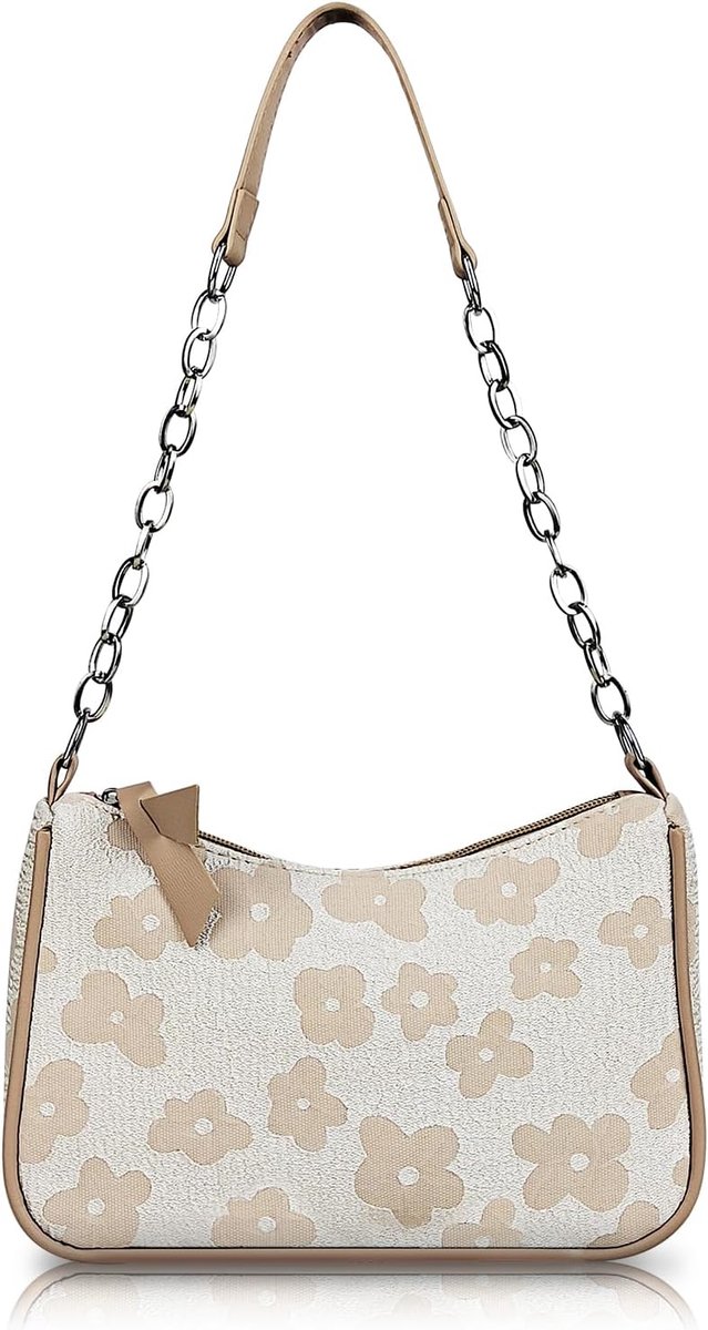 Women's Shoulder Bag, Elegant Women's Shoulder Bag, Mini Handbag with Embroidery Pattern for Women, Fashionable - ShopVlot