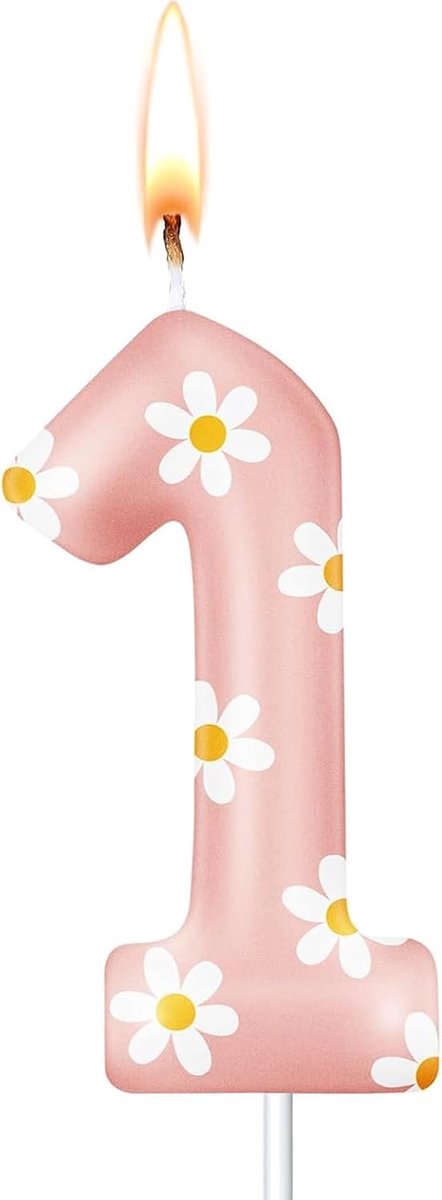DazzJoy Daisies birthday candles figures 1 - ShopVlot