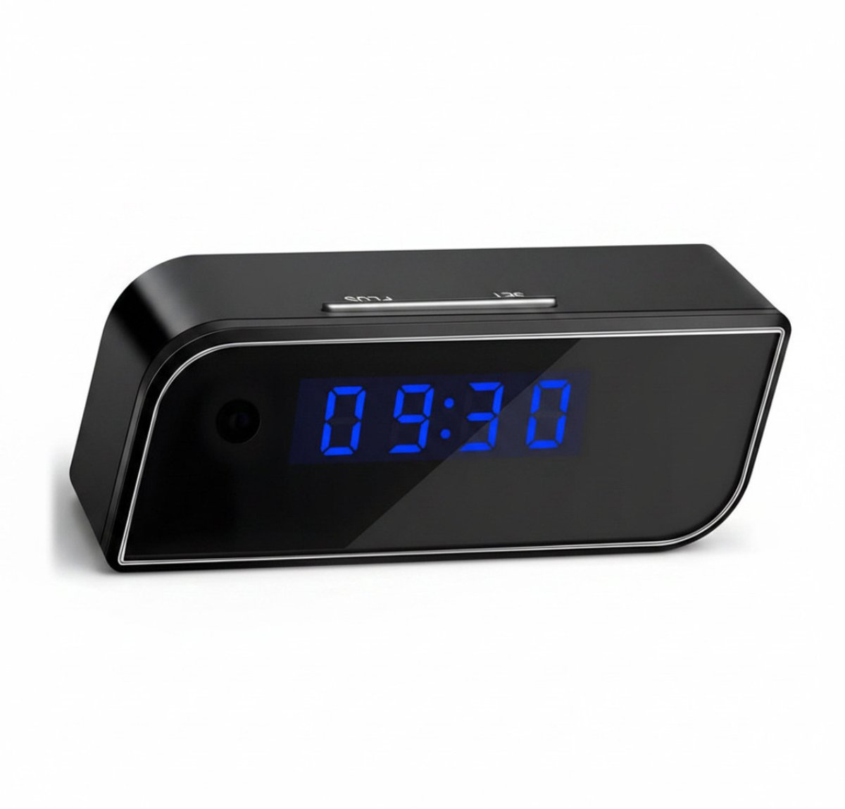 Ploutos® Spy Camera - Spy Camera WIFI Met App - Spycam - Zwart - 12cm x 7cm x 3cm
