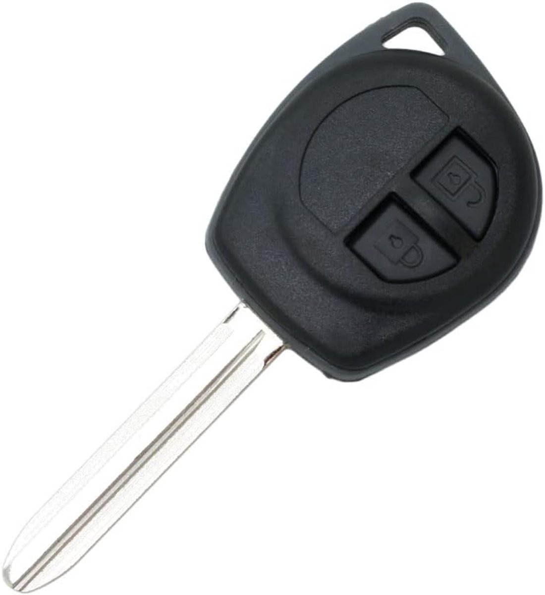 Replacement Key Case Compatible with SUZUKI Grand Vitara Swift Liana 2 Buttons Key-Free Access Remote Key Case Fob - ShopVlot