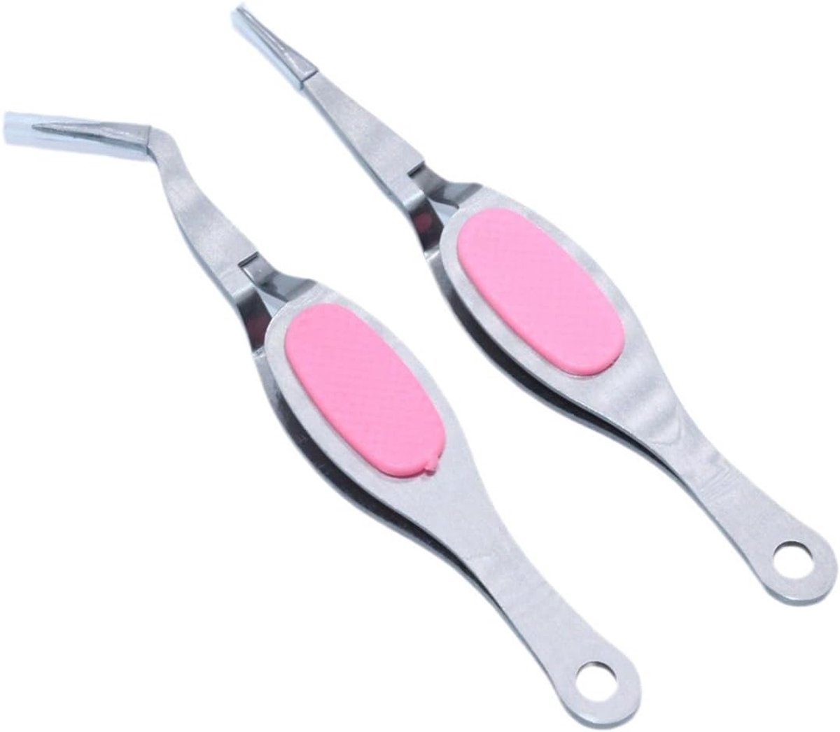 2 Pcs Stainless Steel Surgical Tweezers Professional Non Slip Long Straight Tweezers for Aquatic Animals Coral Repair - ShopVlot