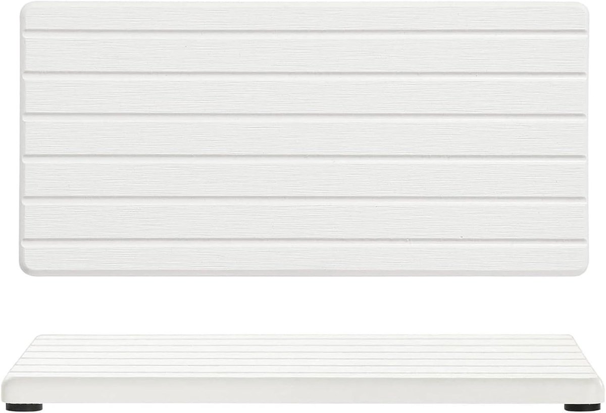 Kieselgur Drip Mat 21x10cm - Natuurlijke Diatomiet - Hoog absorberend - Bescherming tegen schimmel - ShopVlot
