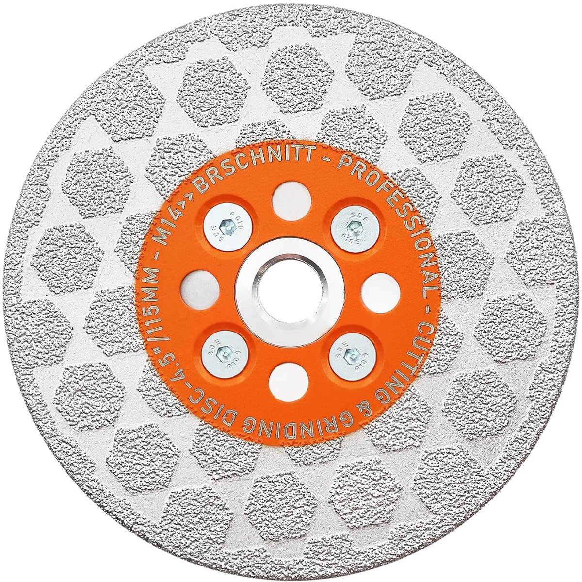 Diameter 115 mm diamant graniet snijschijf - M14 draad - multifunctioneel - snel en nauwkeurig vormen - ShopVlot