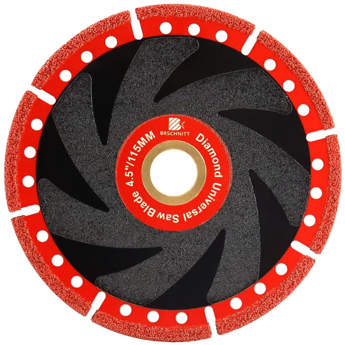 Diamantzaagblad 115mm - Allround met Arbor 22.2mm - Geschikt voor staal en beton - Perfect voor zware materialen - ShopVlot