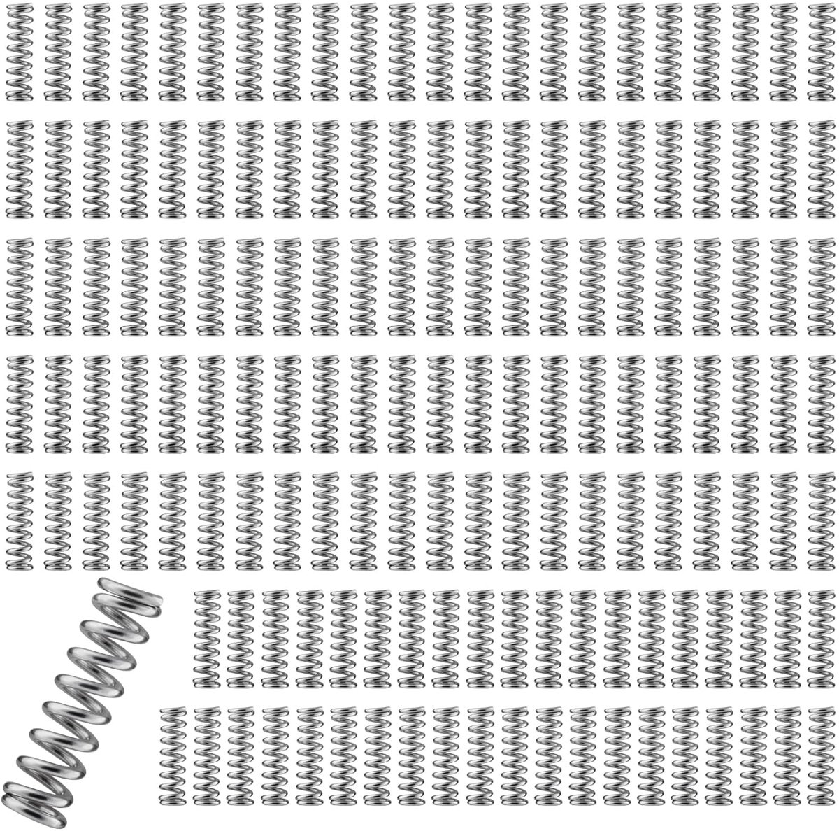 Compressieveer 3mm - 304 RVS - 0,5mm Draaddikte - Ideaal voor speelgoed en gereedschap - ShopVlot