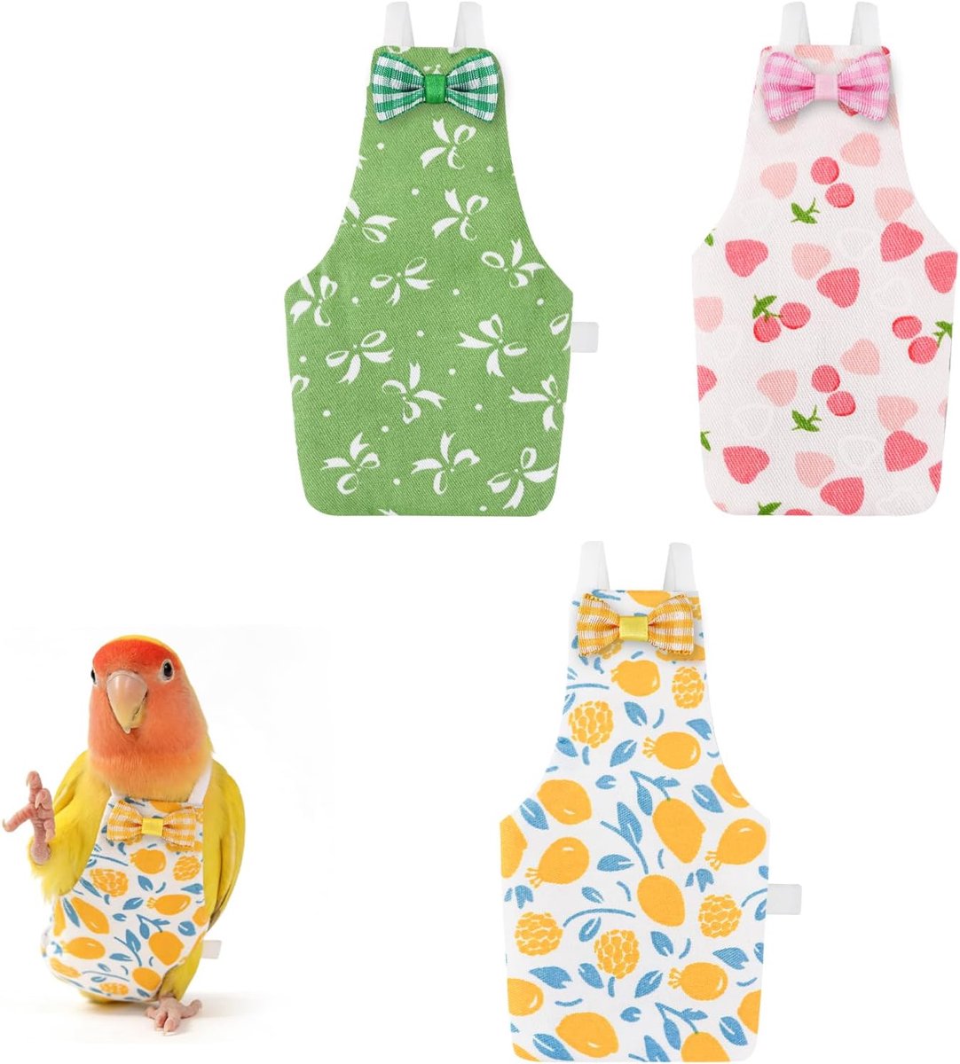 Vogel Diaper Fly Suit M - 3 Packs - Lichtgewicht en Herbruikbaar - Voorkomt Poeplekkage en Pluimveebeschadiging - ShopVlot