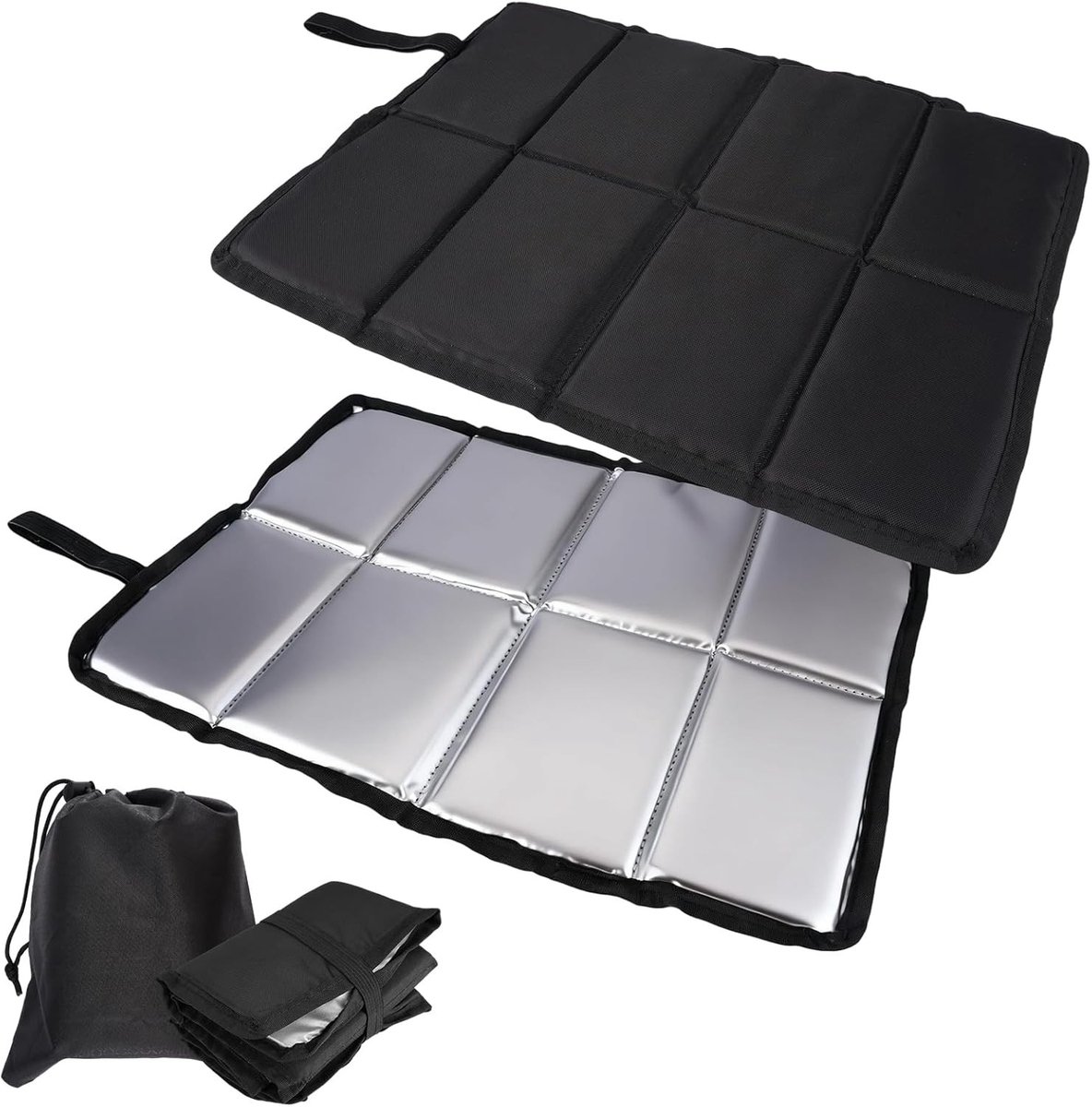 Waterdichte Vouwbare Thermo Zitkussen 40x30cm | Wasbare Isolerende Kussens voor Kamperen, Picknicks en Buitenactiviteiten