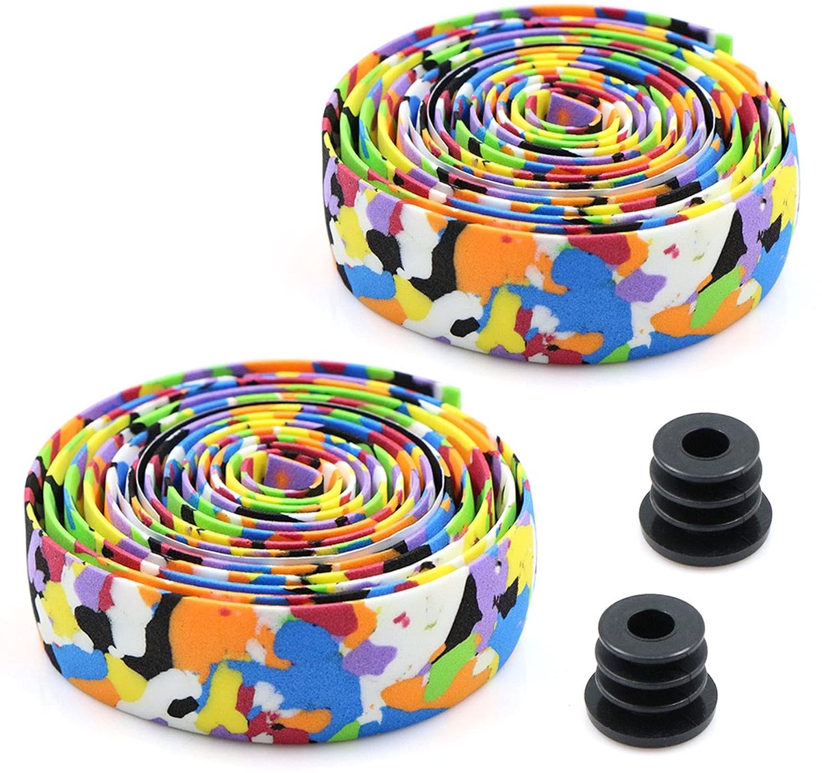 Fietsstuur band - 2 rollen - zelfklevend - ademend en comfortabele grip - ShopVlot
