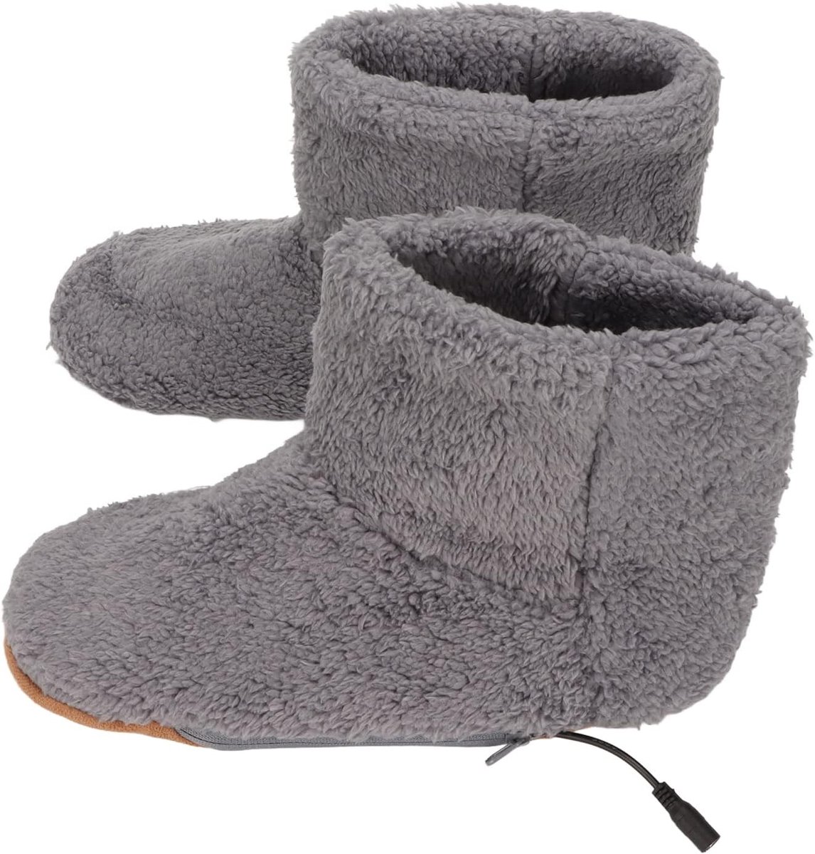 Zachte verwarmde voetkussen met USB-oplader - Elektrische voetverwarming voor koude winterdagen, ideaal voor ontspanning en comfort