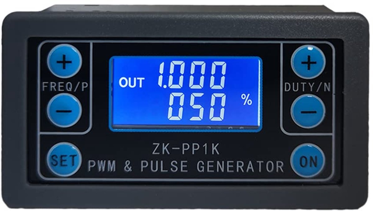 PWM signaalgenerator 1Hz~150kHz - dubbele modus generator - instelbare pulsfrequentie - eenvoudig te bedienen - ShopVlot