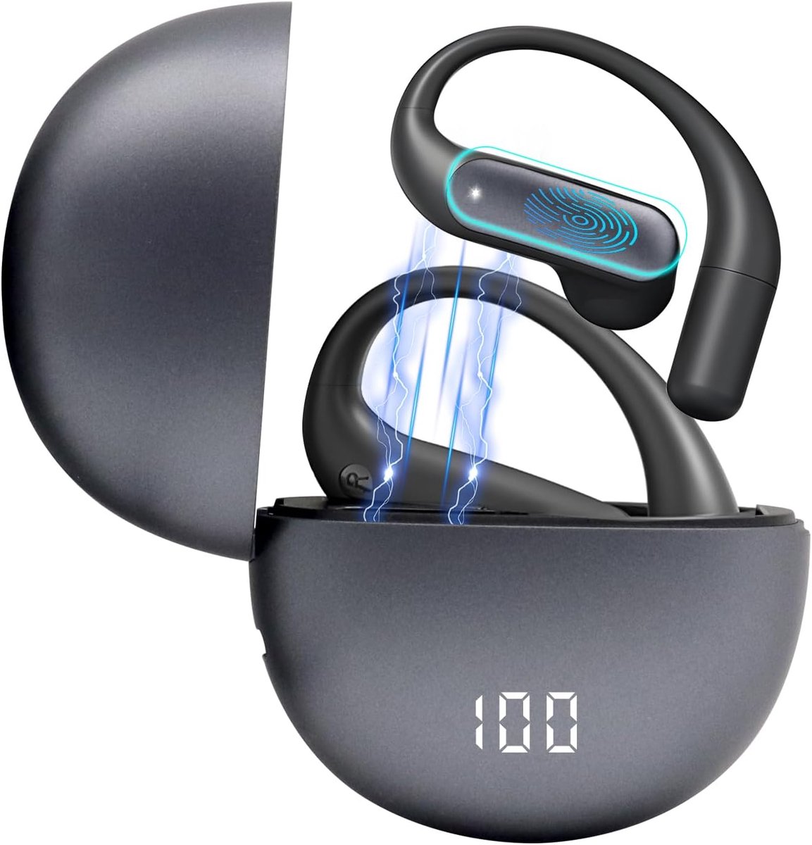 Bluetooth vertaalheadset - Binaurale ruisonderdrukking - Simultane vertaling - Ideaal voor communicatie - ShopVlot