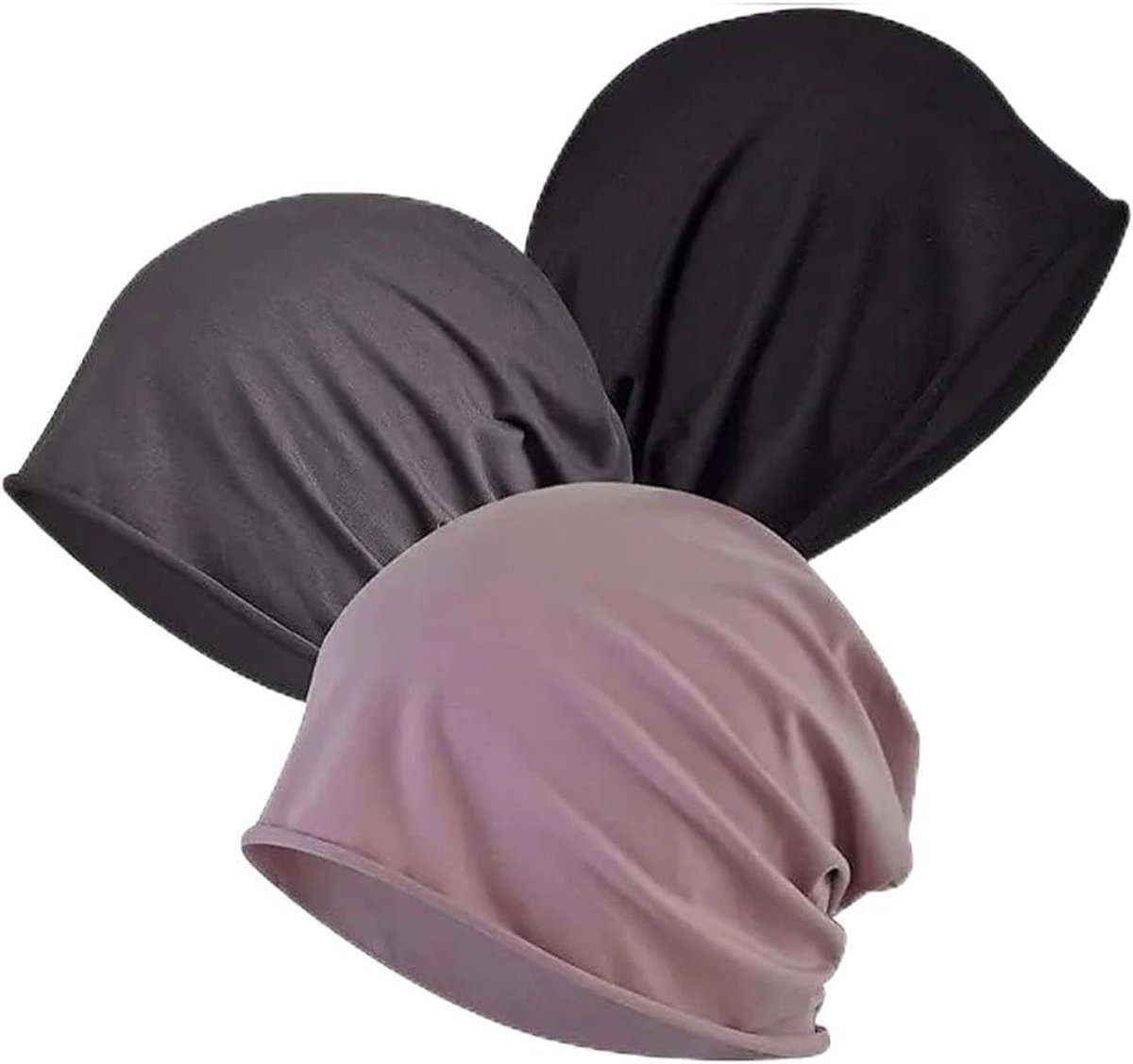 Dames turbans pack van 3 - katoen - lichtgewicht en ademend - ideaal voor chemotherapie en haarverlies - ShopVlot