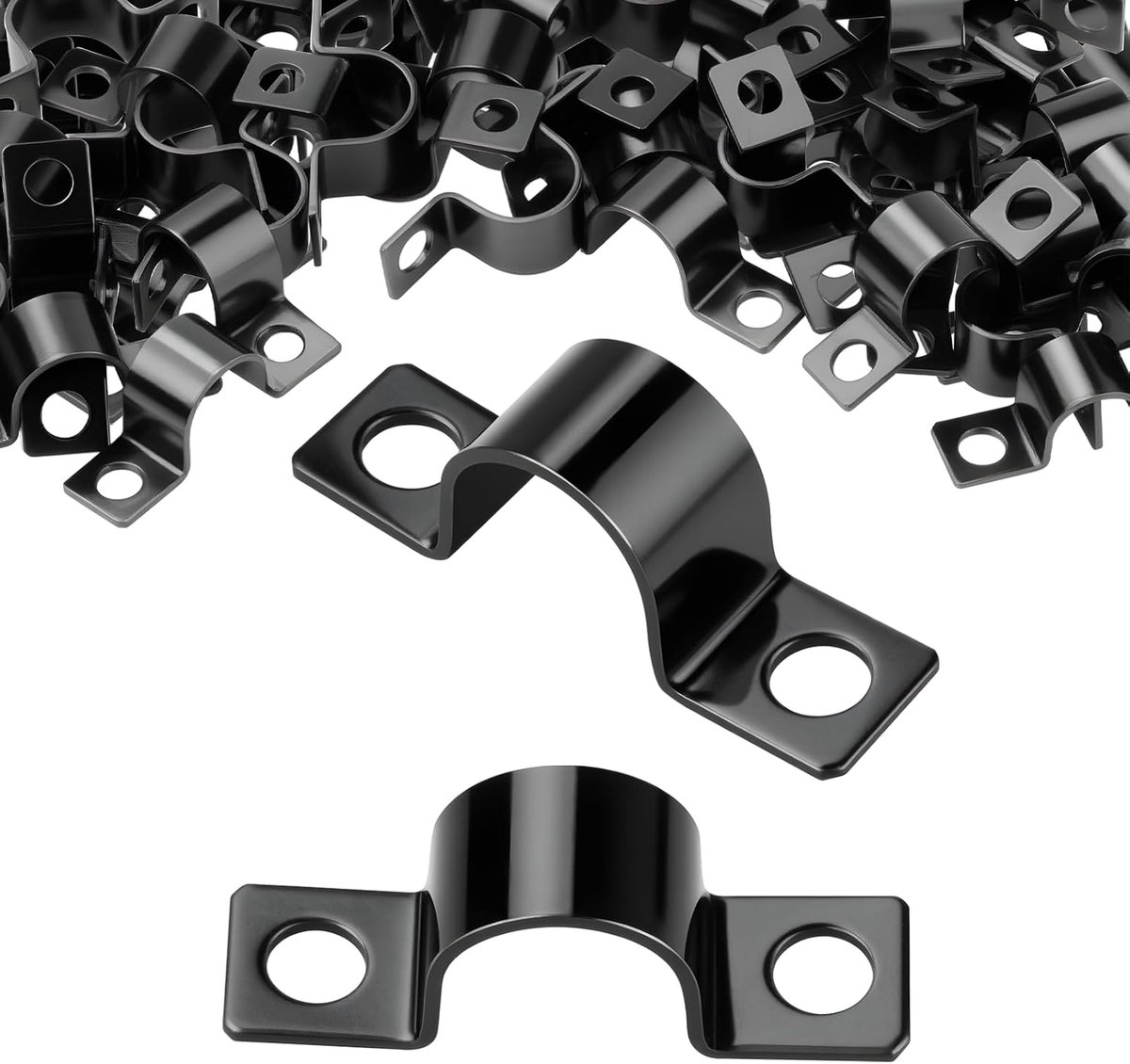 Fixing clips 4mm - U-vormig - Carbon staal - Voor stevige bevestiging - ShopVlot