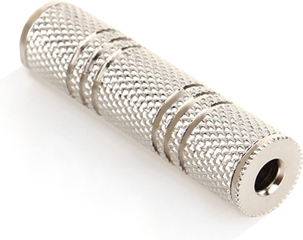 Stereo jack adapter 0.3 cm - female naar female - audio coupling - verleng verbinding - ShopVlot
