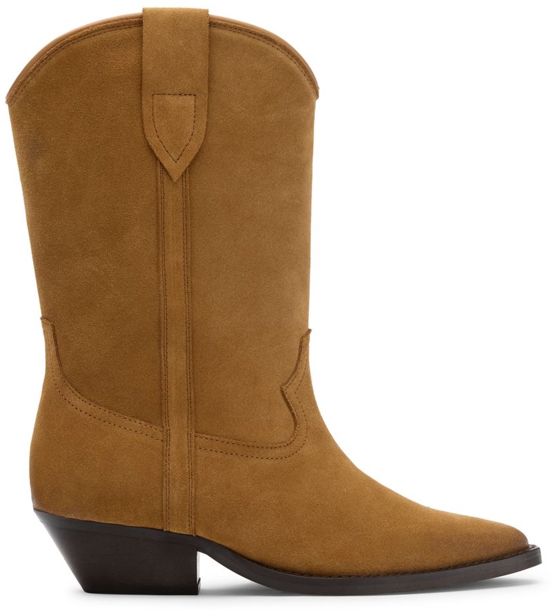Sacha - Dames - Cognac western laarsjes - Maat 36