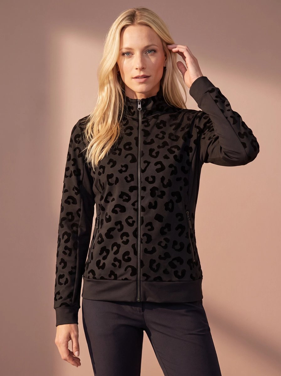 Sjeng Sports RITA - Maat: L Black - Tennis Vest Vrouwen - Sportvest - 92% polyester, 8% elastaan, powerstretch