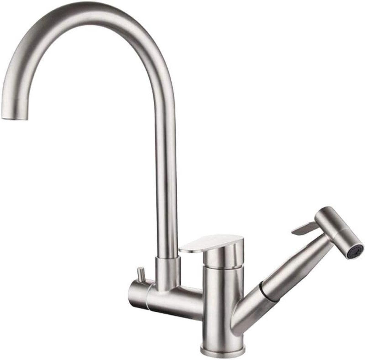 Aanrecht kraan - 360 ° rotatie - multifunctionele keukenkraan - spatvrij waterdesign - ShopVlot