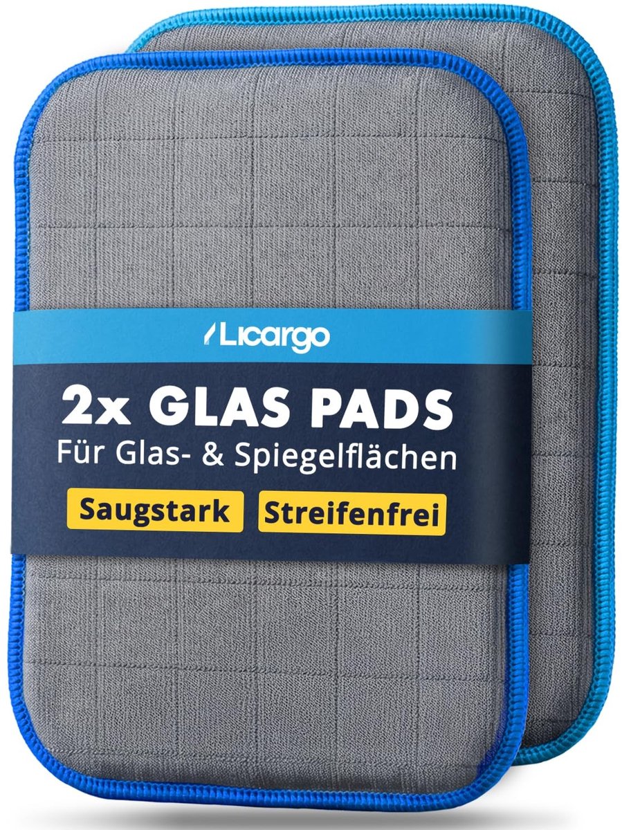 Solidchoice - Koolstofdoek Auto Carbonpad Set van 2
