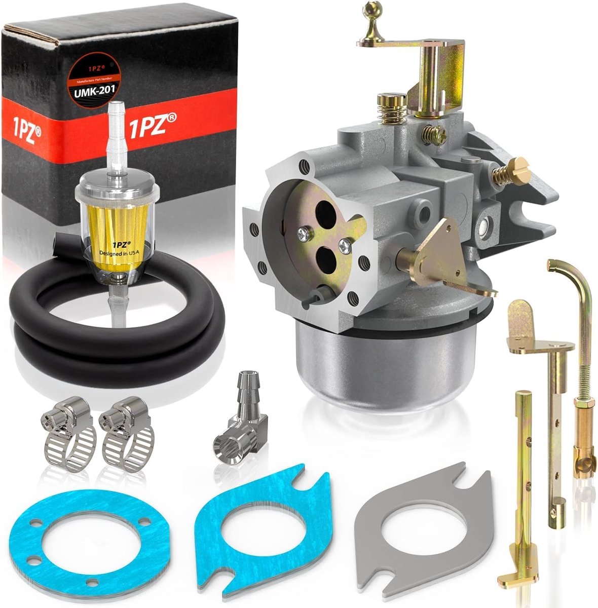 1PZ FR5-CB9 K321 Carburetor Replacement for Kohler K341 14hp 16hp Tractor Engine - ShopVlot