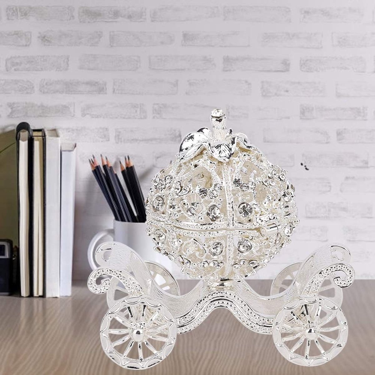 Solidchoice - Decoratieve Koets in Europese Stijl voor Tafelblad
