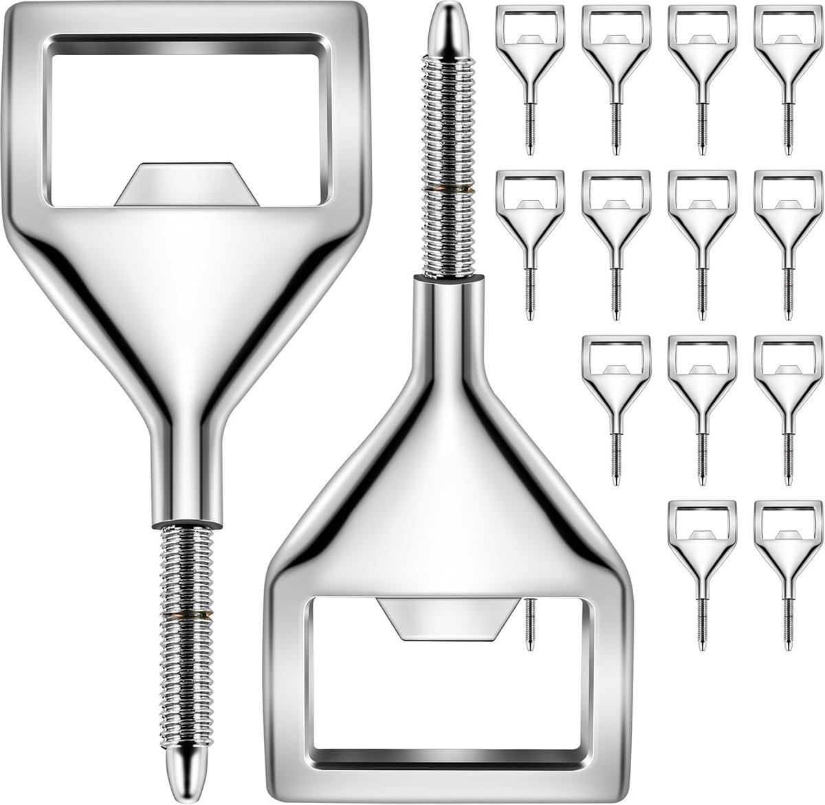 Bottle Opener Unprocessed Metal Bottle Opener Inserts Set Thread Beer Bottle Opener Bottle Opener Bottle Opener for - ShopVlot