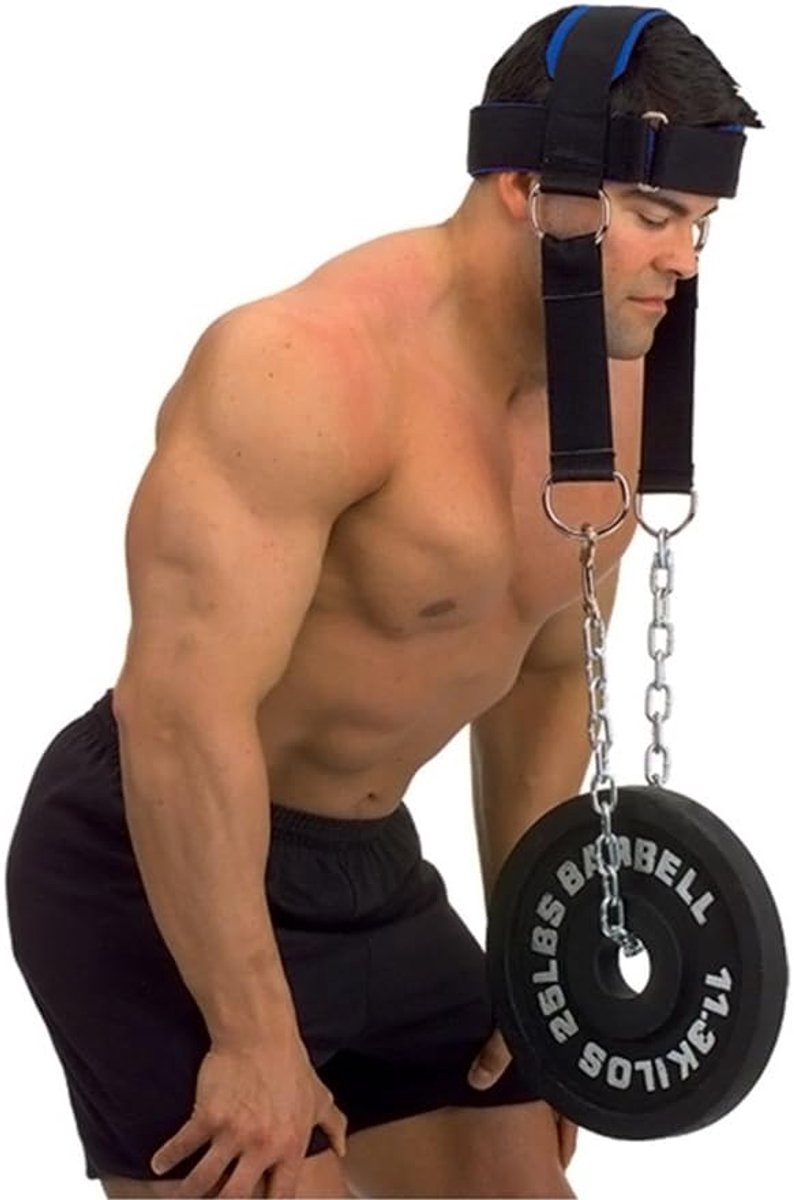 Suppyfly Strengh Adjustable Chain Headband for Strength Training, Neck Training, Weight Lifting Equipment in Fitness - ShopVlot
