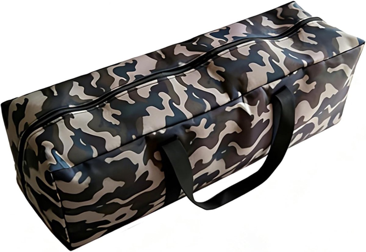 Camouflage grijs handheld gereedschapstas, gereedschapstas 80 x 20 x 20 cm, dubbellaagse verdikking waterdicht - ShopVlot
