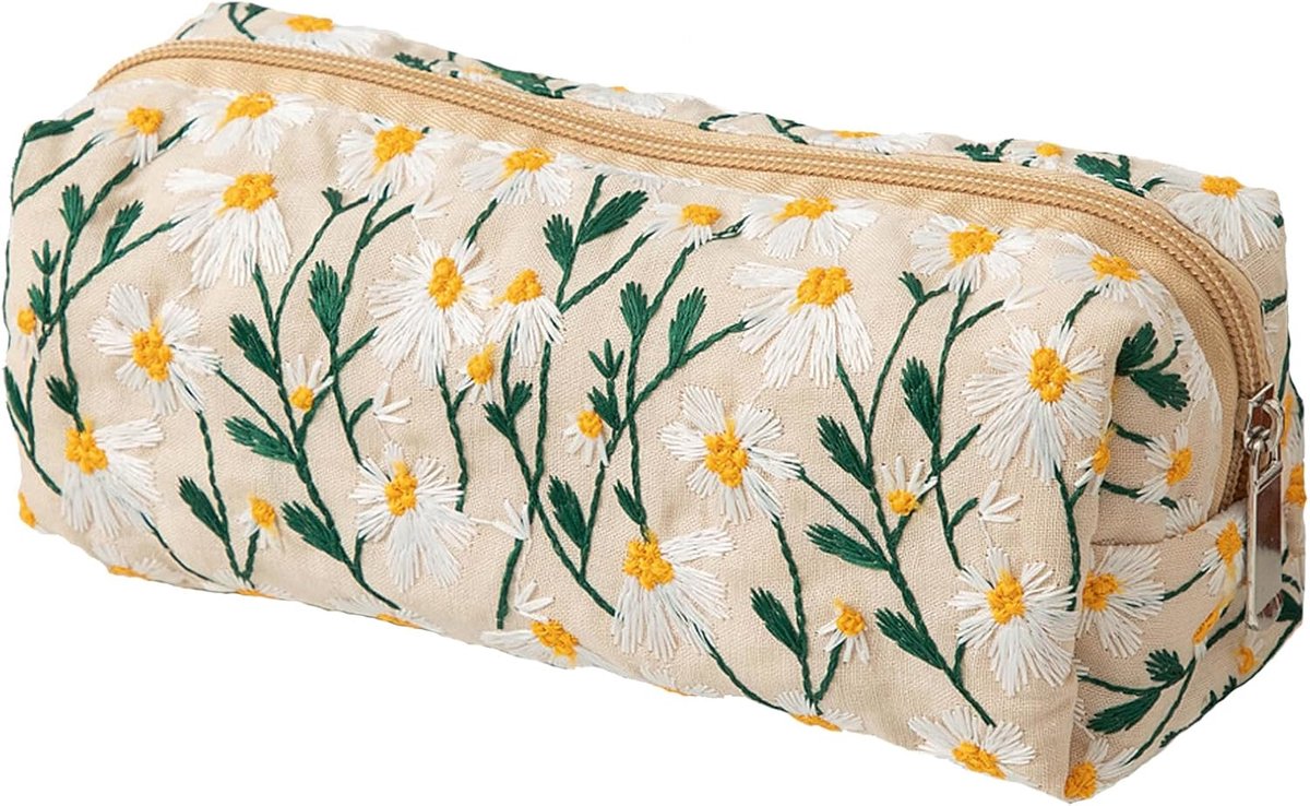 Pencil case with, beige, modern - ShopVlot