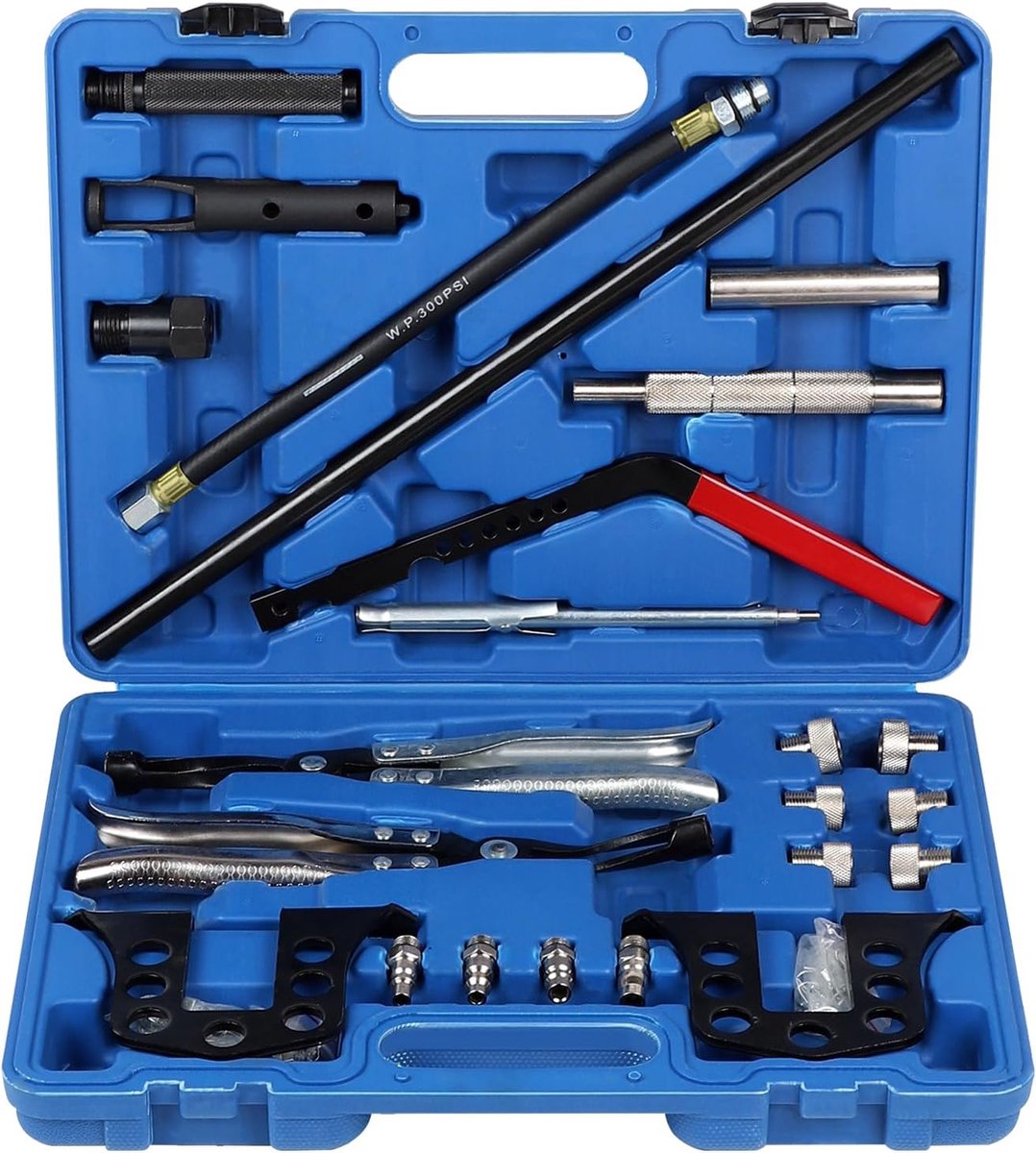 Klepverencompressor - 25-delige set - Voor OHV en OHC motoren - Eenvoudige installatie en demontage - ShopVlot