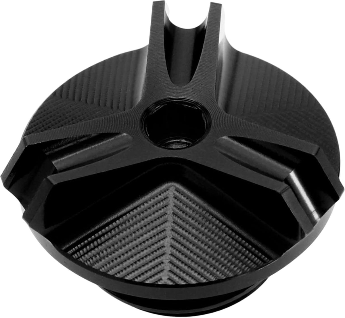 Motorolie Afvoerplug M20x2.5 - CNC Aluminium - Zwart - Geschikt voor Kawasaki Z900/Z400/Z650/Z1000 - ShopVlot