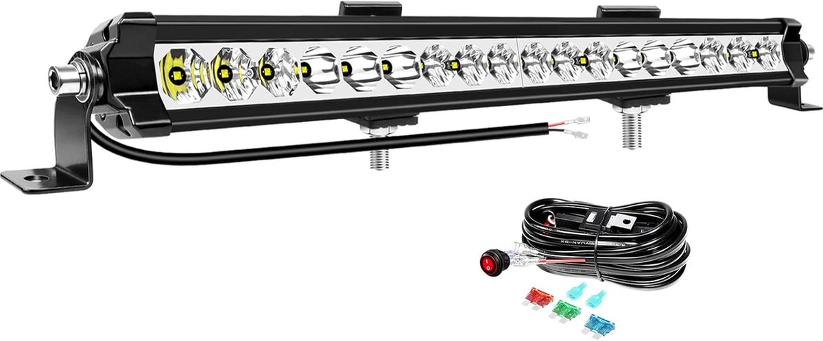 LED lichtstrip 51 cm - 6000K wit - IP67 waterdicht - voor vrachtwagen en tractor - ShopVlot