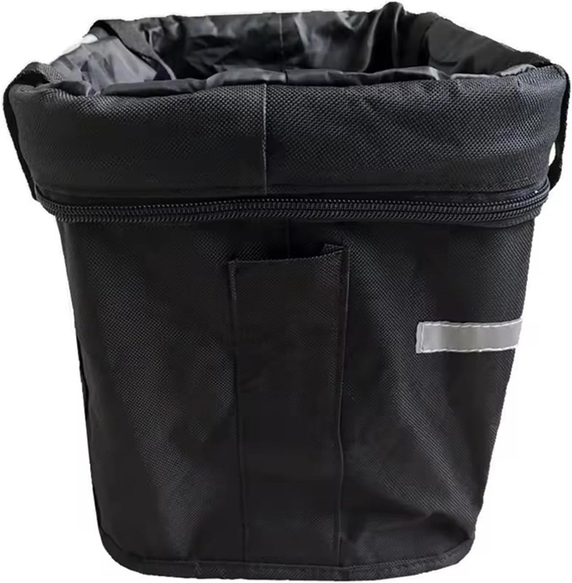 Opvouwbare Fietsmand voor Honden - Zwart - Geschikt voor Huisdieren tot 5 kg - Waterdicht en Afneembaar - Voor Kleine Honden en Katten