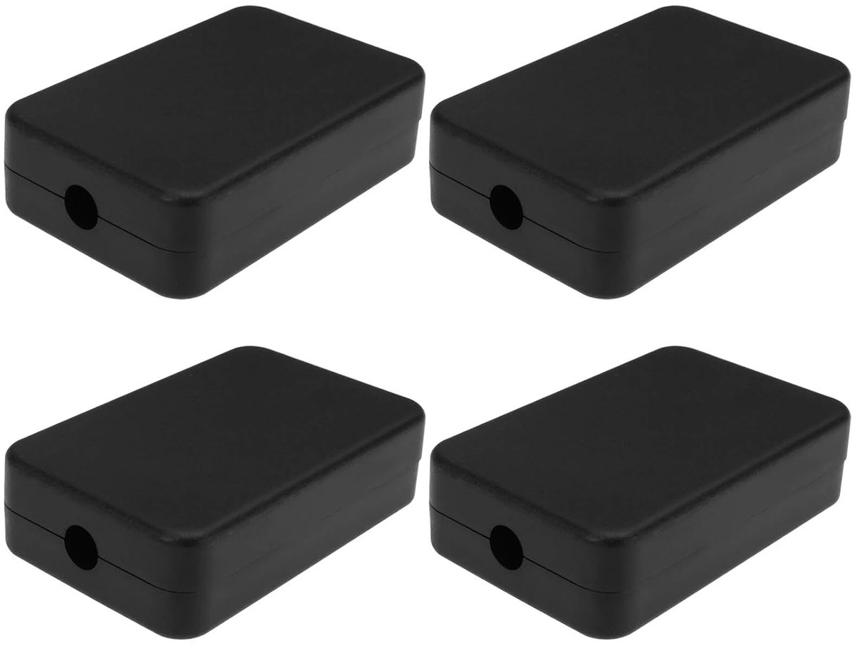 Junction Box 55x35x15mm - ABS Kunststof - Waterdicht - Voor Elektronica Projecten - ShopVlot