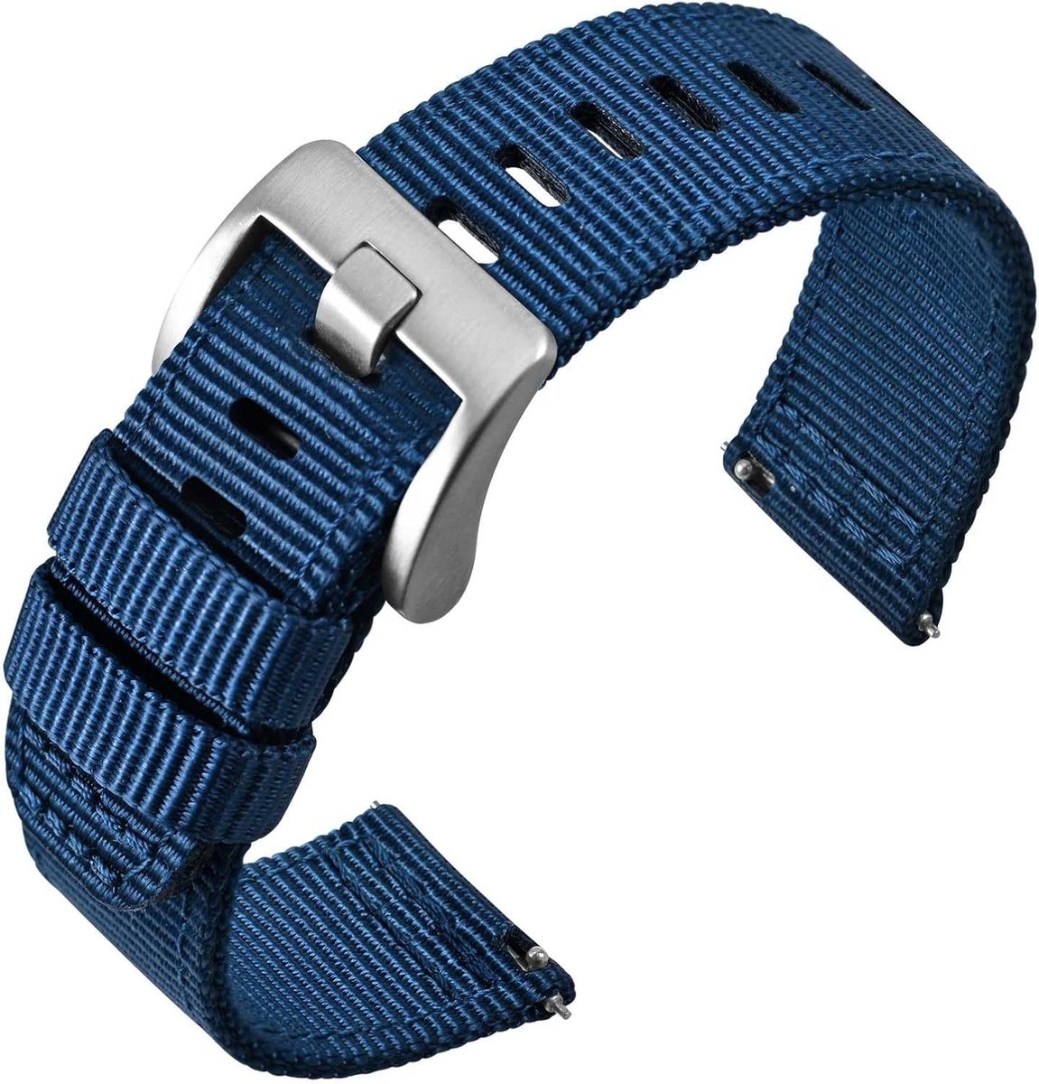 Nylon horlogeband 18mm 20mm 22mm - quick release - militaire stijl - eenvoudig verwisselbaar - ShopVlot