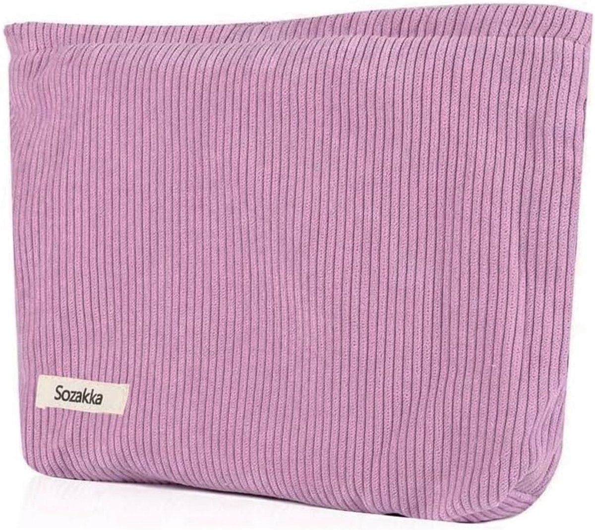 Make-up tas multifunctioneel - neon roze - stijlvol ontwerp - ideaal voor reizen - ShopVlot