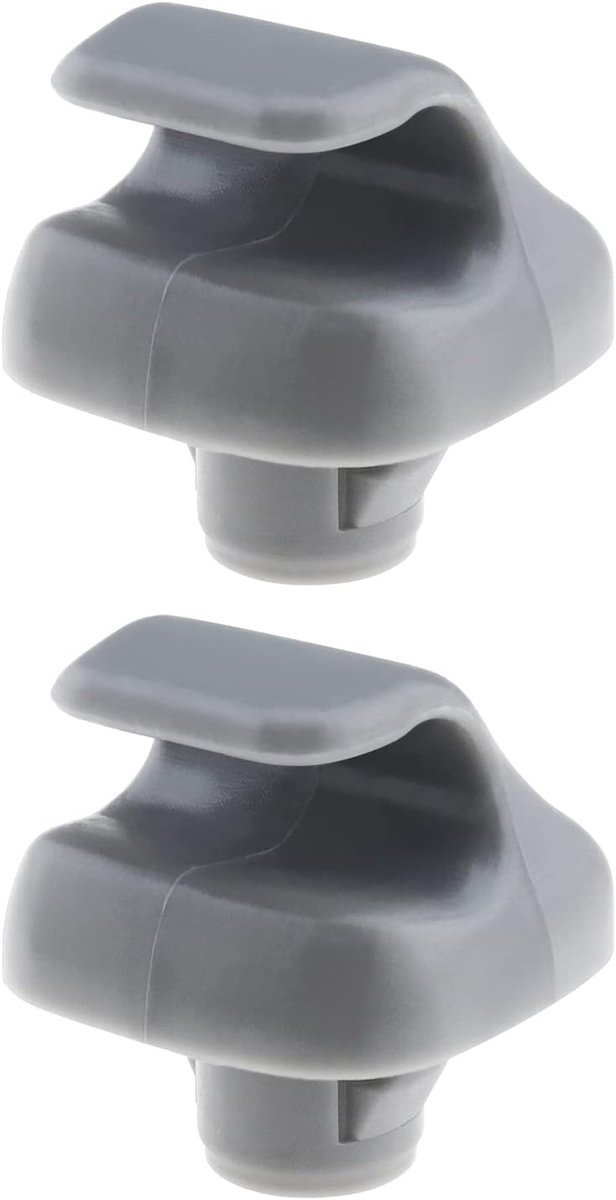 Zonnevisorklemmen vervangset - grijs - geschikt voor Honda Accord/Civic/CR-V/Odyssey/Ridgeline - eenvoudig te monteren - ShopVlot