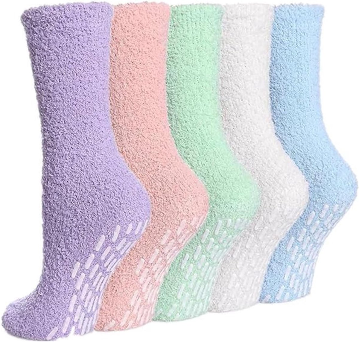 Kalfsokken dames One Size - zacht katoen - modieuze kleuren - ideaal voor dagelijks gebruik - ShopVlot