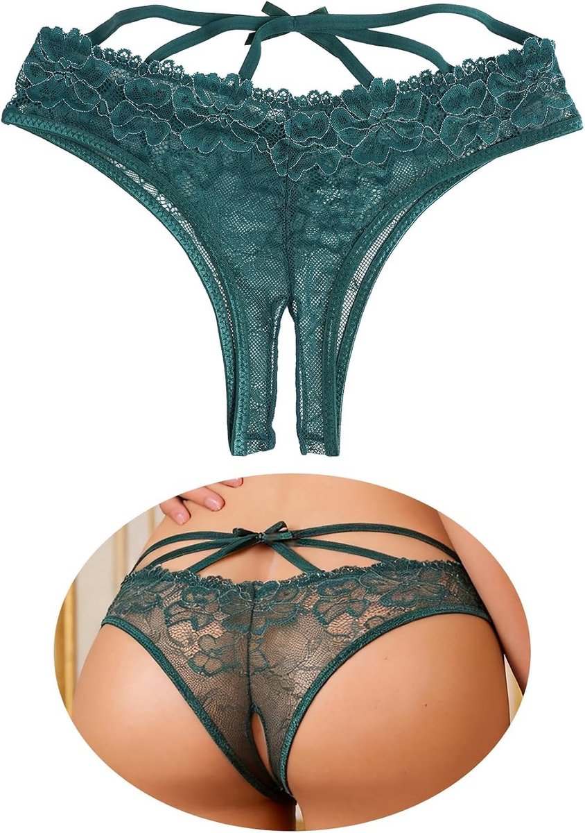 Plus Size Slip Dames M - Groen - Comfortabel materiaal - Ideaal voor dagelijks gebruik - ShopVlot