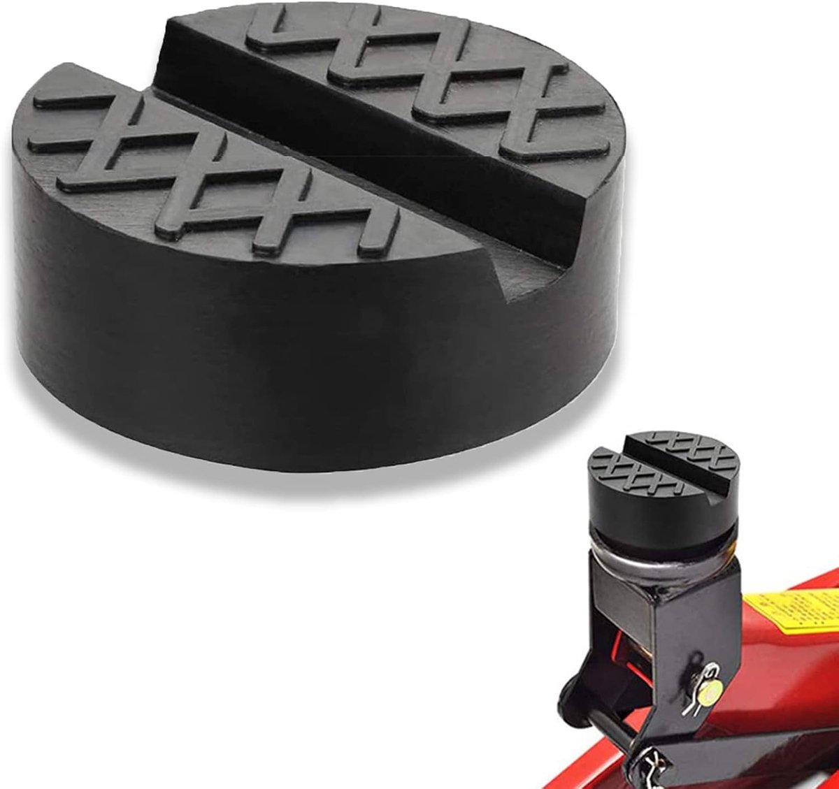 Jack Rubber Pad - Stevige rubberen kussen - Geschikt voor 4T auto - Ideaal voor garage gebruik - ShopVlot