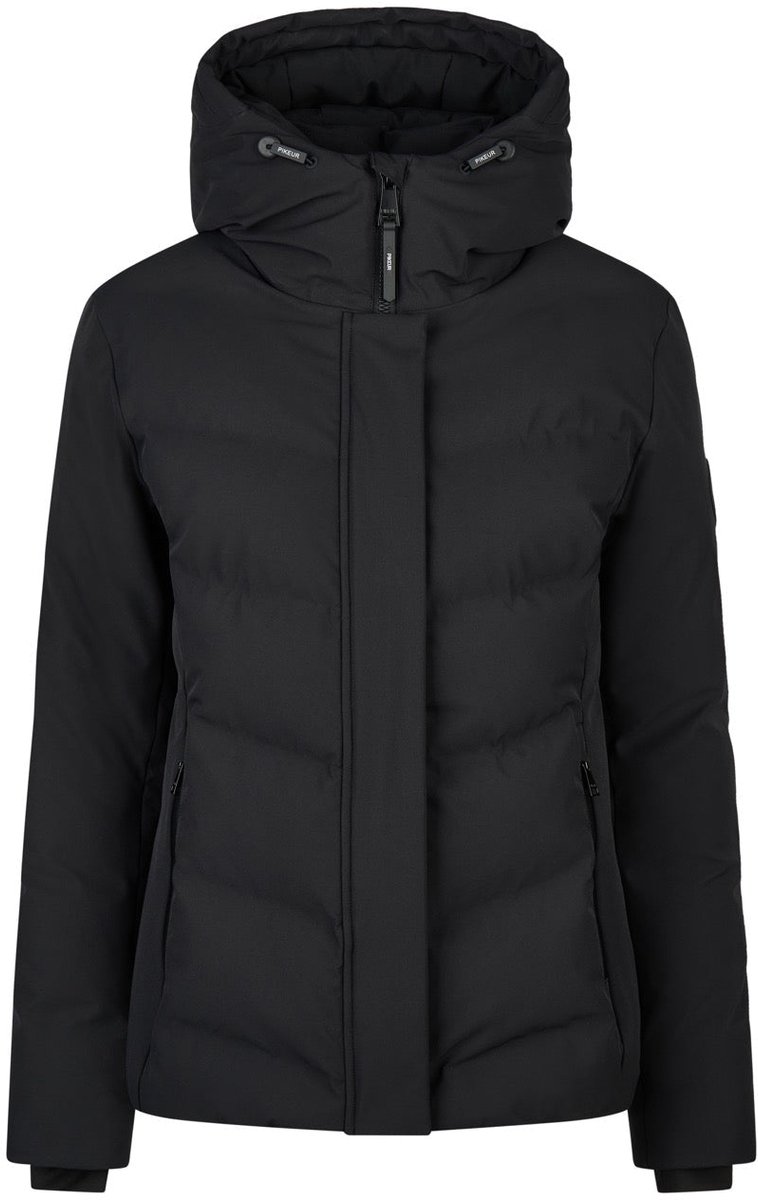 Pikeur Waterproof Quilted Jas Dames XL Zwart