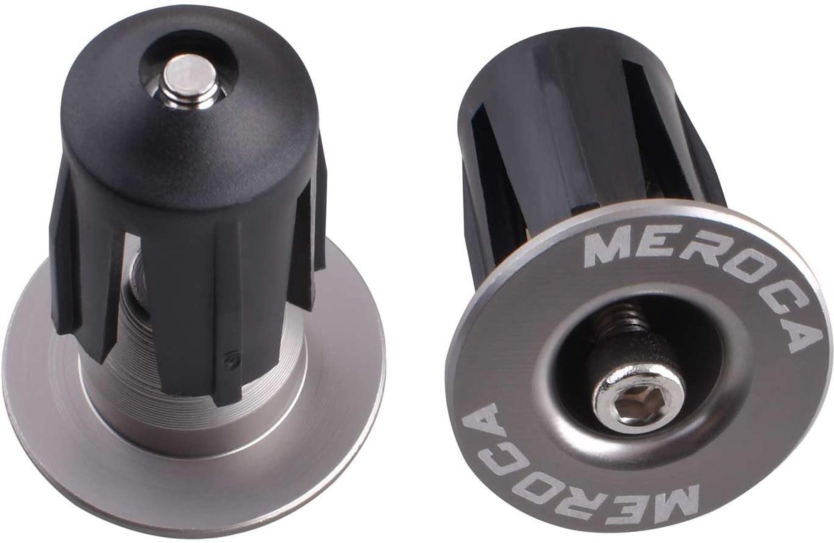 Azarxis Bicycle Handlebar End Caps, Handlebar Stops for Bike Grips, Handlebar End Caps - ShopVlot
