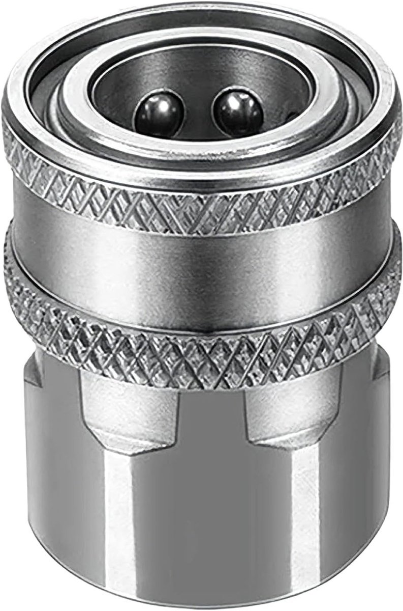 Vrouwelijke Snelle Connector Fittingen 3/8" NPT voor Hogedrukreinigers, RVS Plug voor 5000 PSI en Betrouwbare Verbindingen