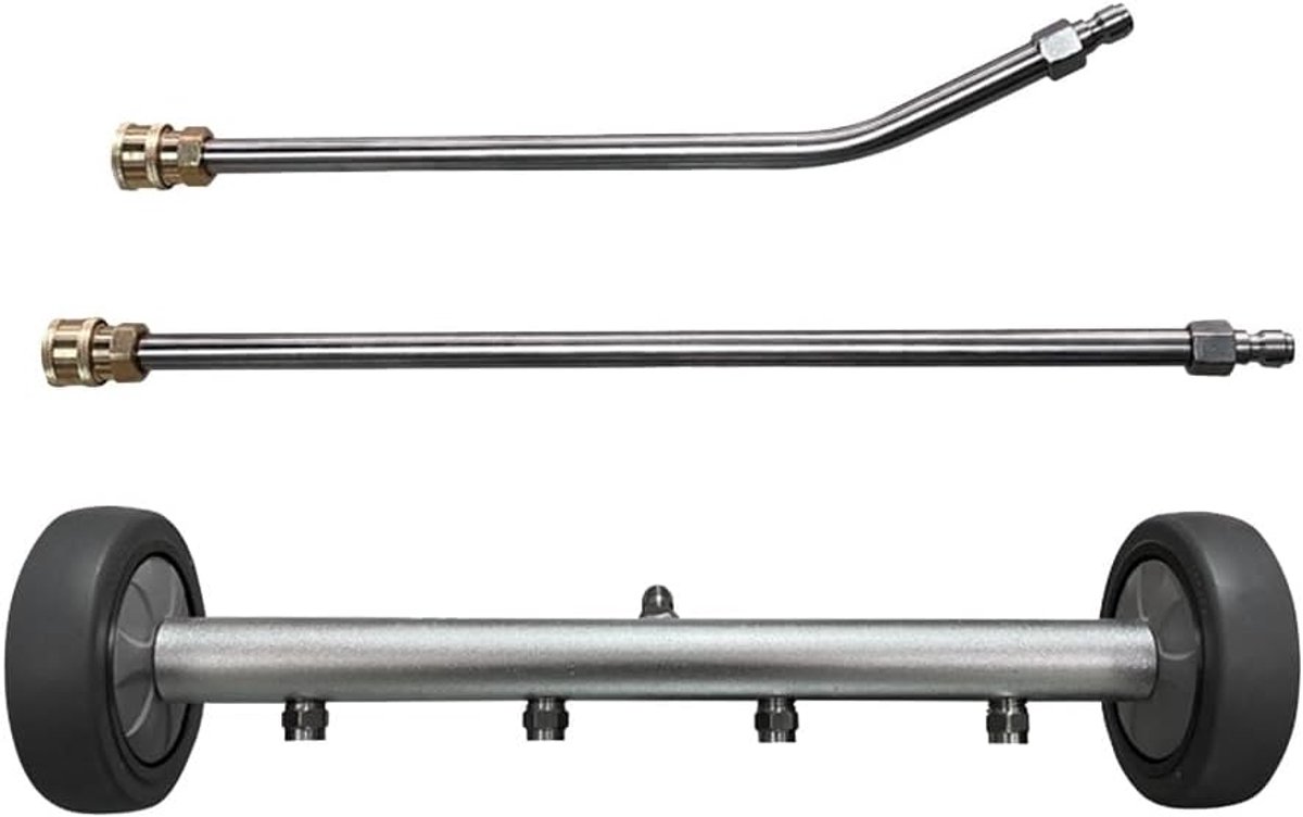 Pressure Washer, Car Wash, Chassis Car Wash, Water Broom with 45 Degree Angle Rod, Undercarriage Cleaner, Water Broom - ShopVlot