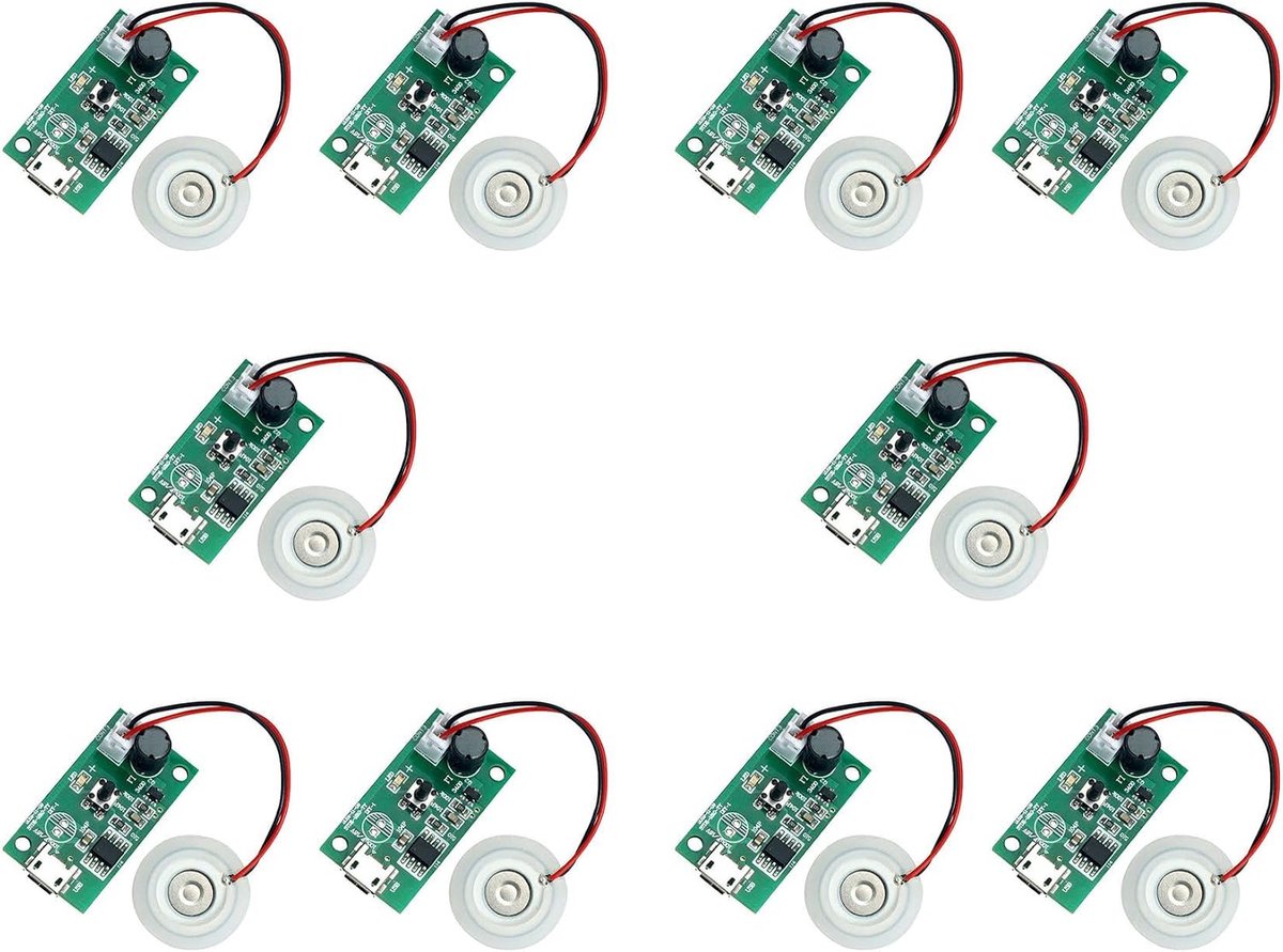 10 x 20 mm mistmachine verstuiver transducer verstuiver film plaat accessoires luchtbevochtiger lucht rubberen - ShopVlot