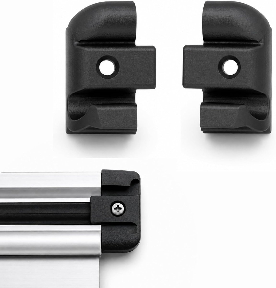 Set of 2 end caps right/left, compatible with piping frame caravan, suitable for Tabbert Bürstner Hobby Dethleffs LMC - ShopVlot